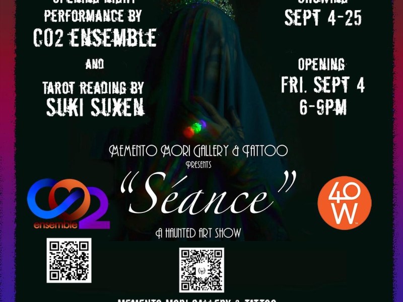 Carbon Dioxide Ensemble Performing at Memento Mori Gallery Sep&nbsp;4